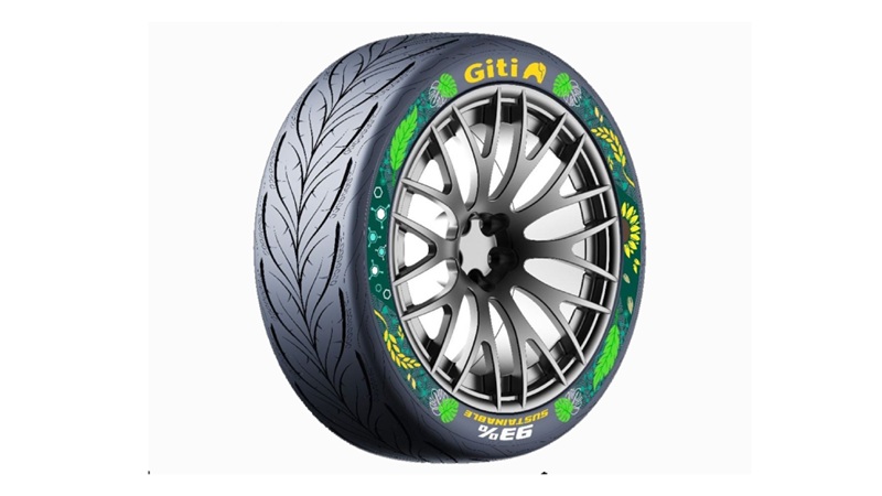 Giti представила шины с 93-процентным содержанием экологичного сырья