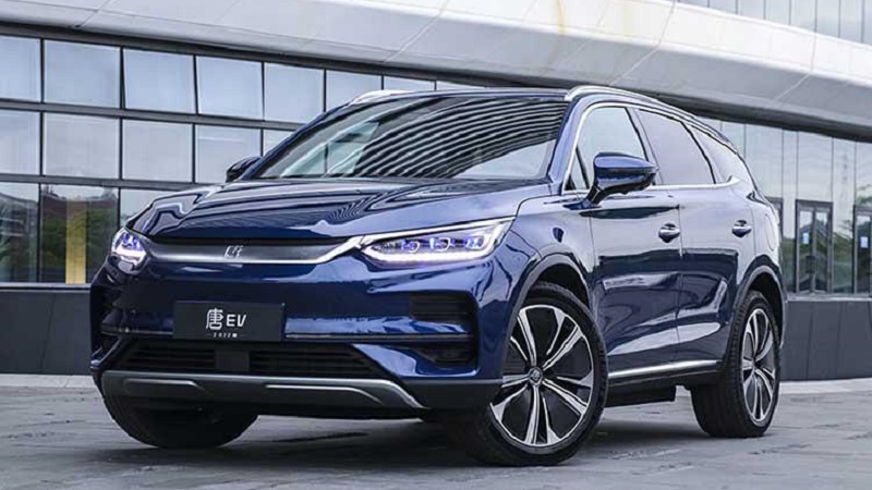 Электрический кроссовер BYD Tang EV будут комплектовать резиной от Sumitomo