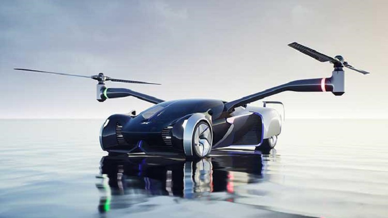 Аэромобиль XPeng укомплектуют резиной от Sentury