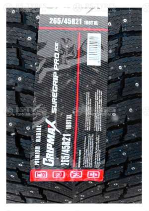 Gripmax SureGrip Pro Ice 255/45 R19 104T